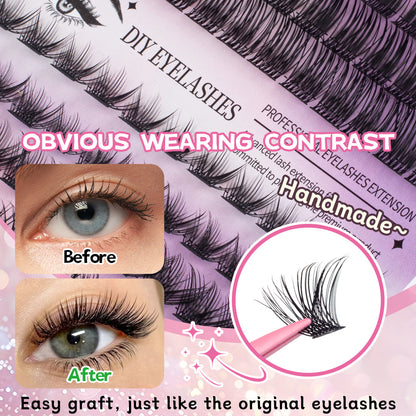 Luminel Manga Lash Clusters